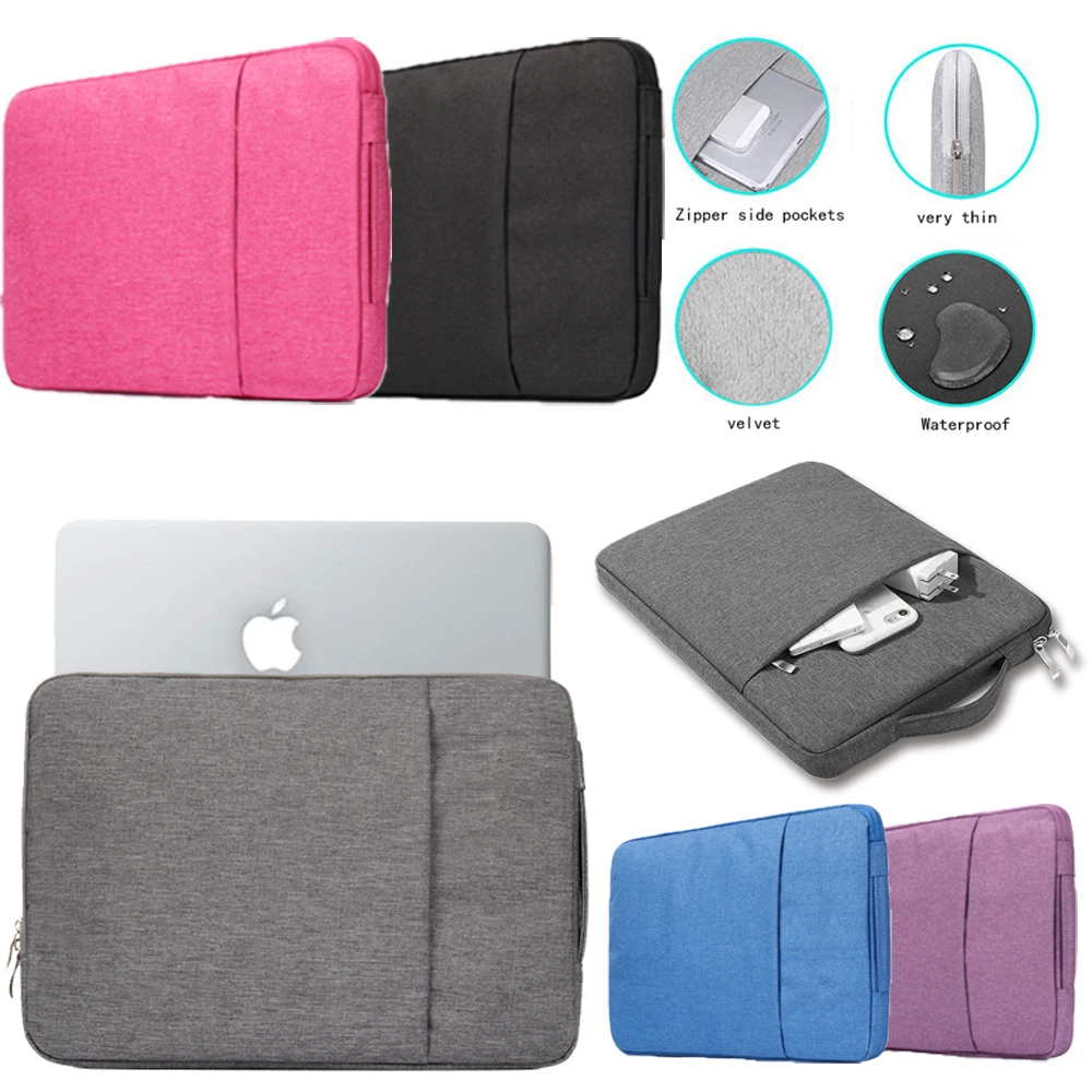 Laptop Bag for Apple Macbook Air 11/12/13/15/16 Inch Waterproof Notebook Bag for A1370 A1465 A1369 A1466 A1932 A1278 A1286