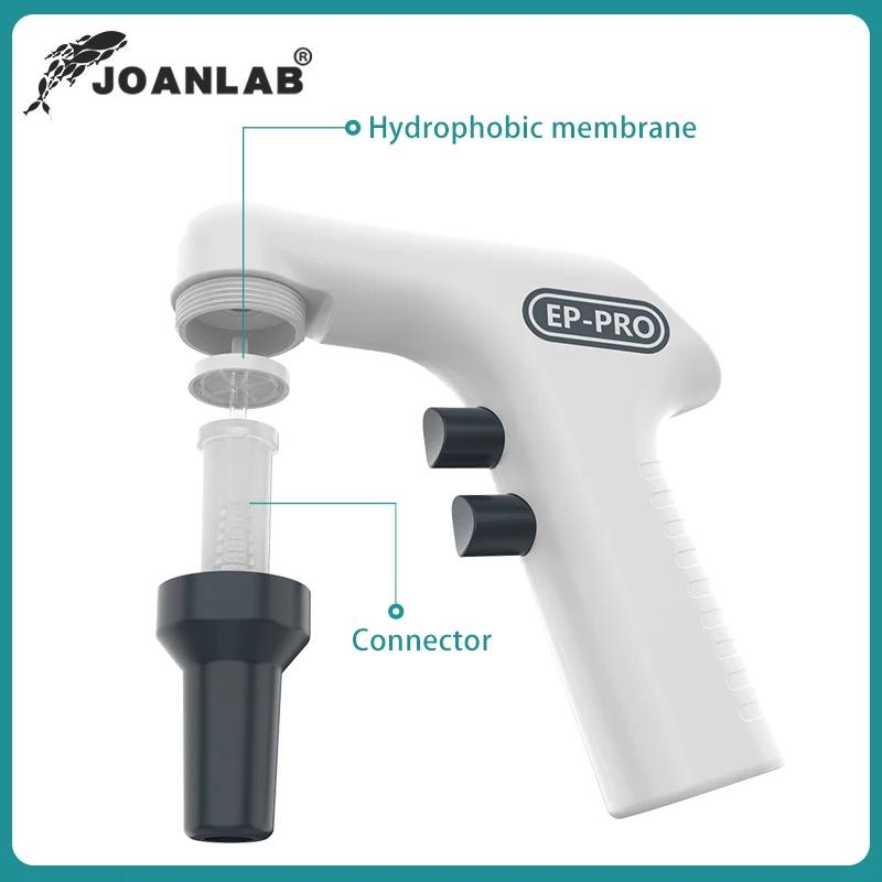 JOANLAB Pipette Lab Contrôleur de pipette électrique Équipement de laboratoire de pipette automatique Pompe à pipette électronique Gamme: 200ml