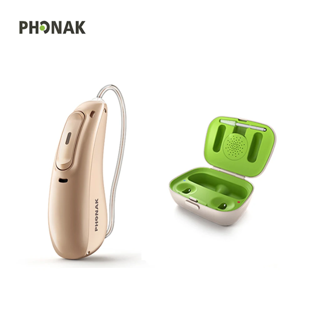 

Phonak RIC hearing aids digital 8 channels Programmable bluetooth rechargeable wireless Hearing Aids for Deafness