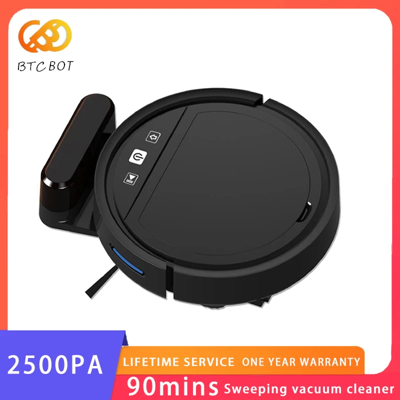

Sweeping Vacuum Cleaner Smart Robot Vacuum Cleaner USB Charging Sweeping Robot Dry and Wet