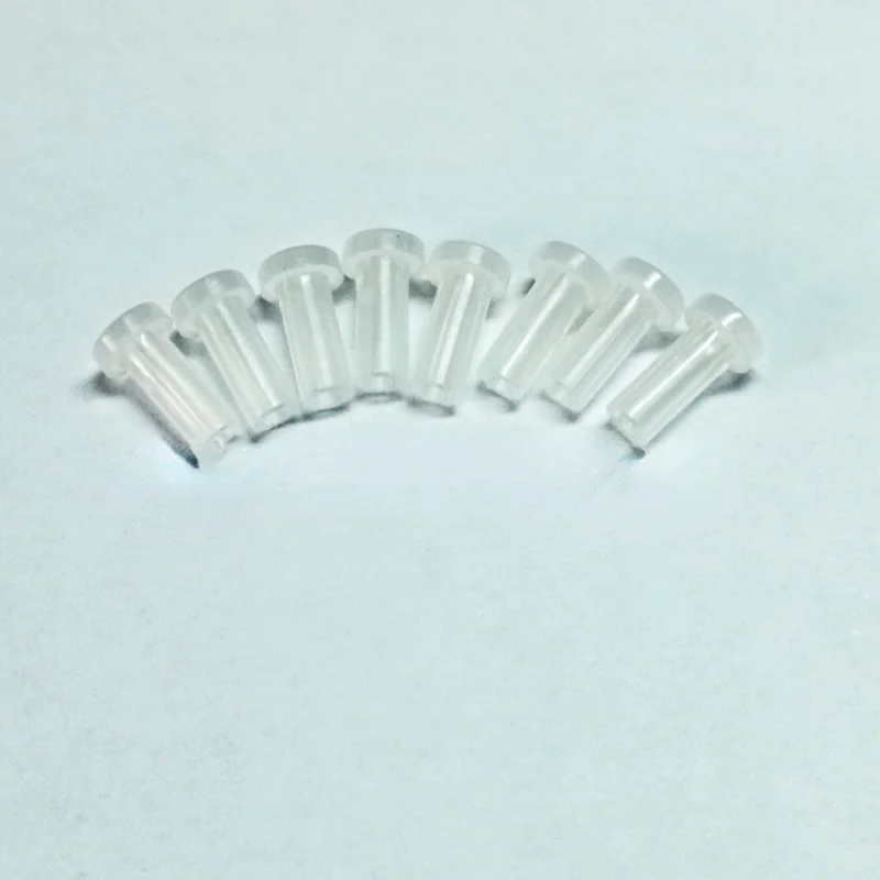 1000pcs LC Fiber Optic Jumper Ceramic Insert Dust Cap 1.25mm LC Connector Dust Caps Fiber Patch Cable Dust Caps Connector