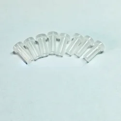 1000pcs LC Fiber Optic Jumper Ceramic Insert Dust Cap 1.25mm LC Connector Dust Caps  Fiber Patch Cable Dust Caps Connector