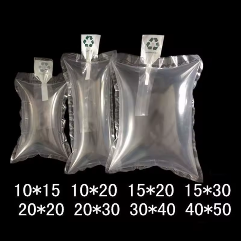 Надувные амортизирующие пакеты, воздушно-пузырчатая упаковка, защитные пакеты, пакеты нестандартных размеров, ударопрочные воздушные подушки.