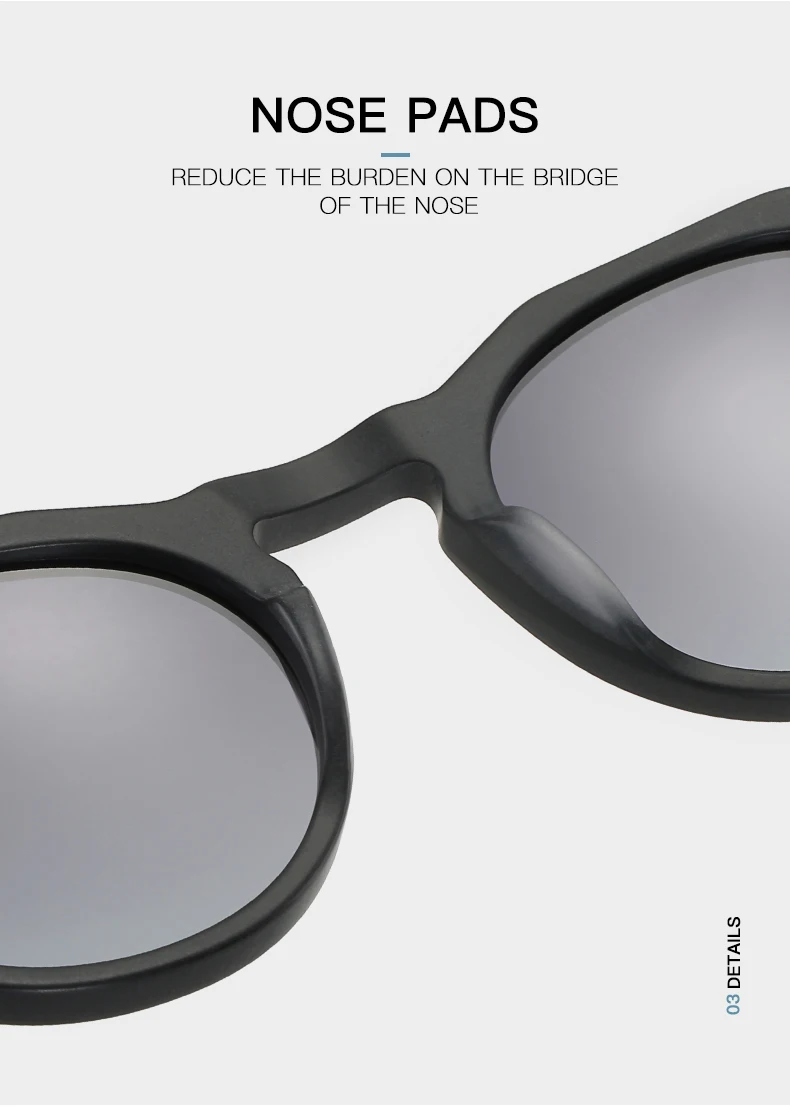 ZENOTTIC Mode Acetat Runde Polarisierte Sonnenbrille Vintage Schatten UV400 Neue Männer/Frauen Retro Damen Sonnenbrille 600001 S – Detail 12