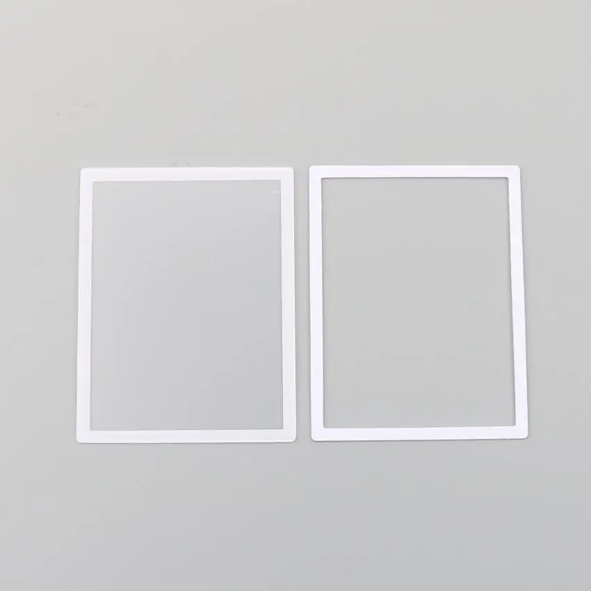 1set Upper LCD Screen Len Plastic Cover + lower frame replacement For NDSL for DS Lite Game Console