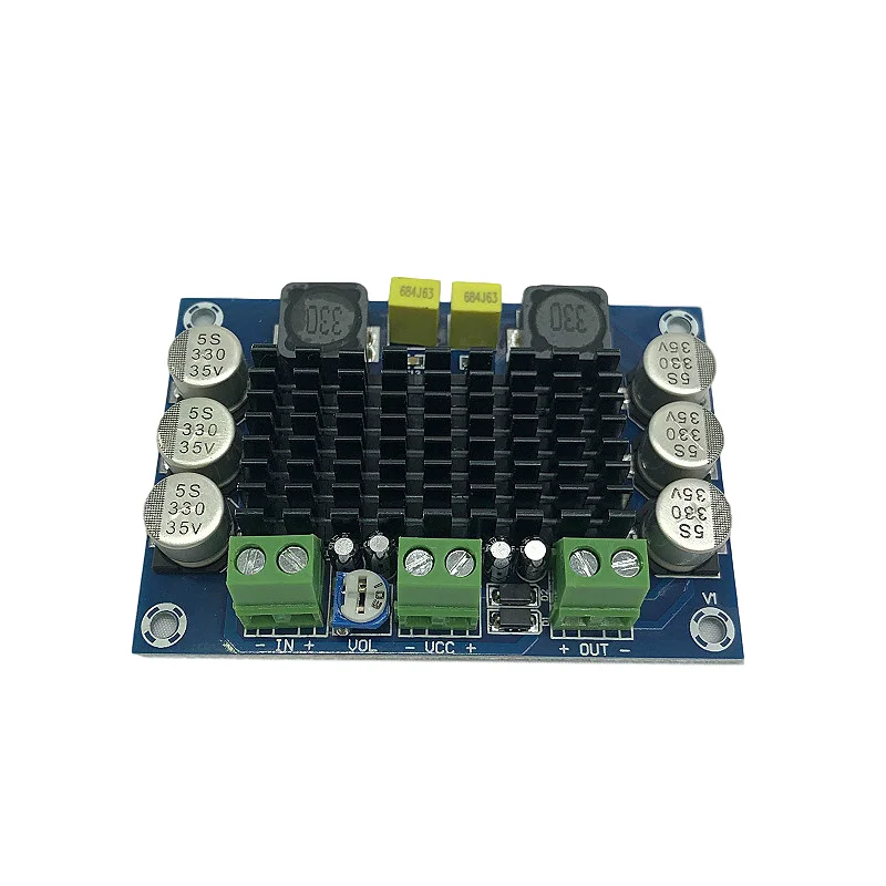 Mono 100W digital amplifier board TPA3116D2 Digital Audio Amplifier Board 12-24V High Power Digital XH-M542