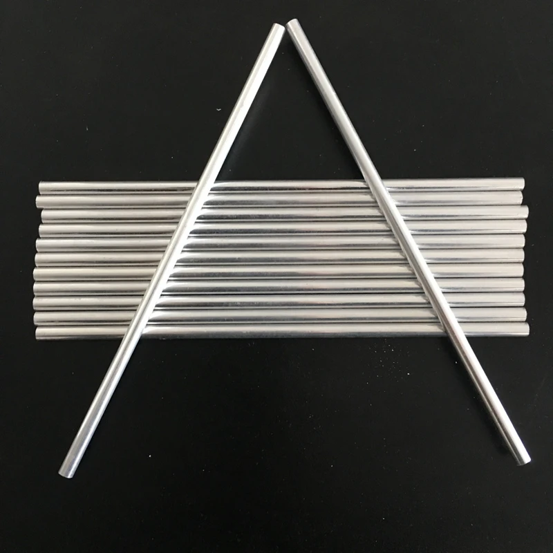 4 Stks/partij Od 6Mm Id 4Mm Lengte 200Mm Aluminium Pijp Holle Ronde Buis Voor Diy Model Maken aangepaste Serice