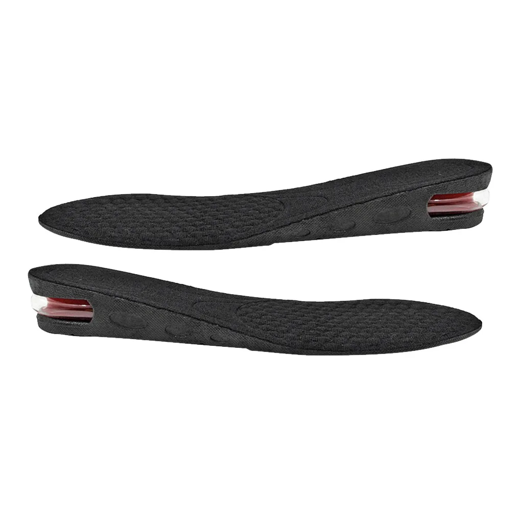 

2pcs Men Shoe Lift Insole Cushion Height Increasing Shoe Inserts Sneaker Boots Insoles, 3cm