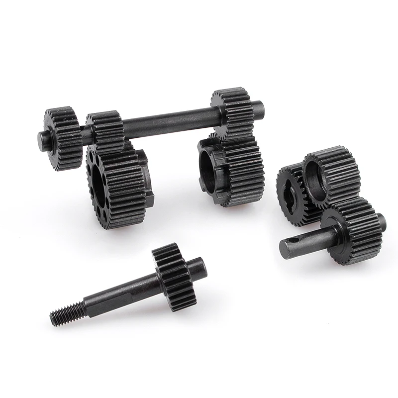 KYX Hardened Steel Complete Transmission Gear Set for RC Crawler Car Axial SCX10-III AXI03007