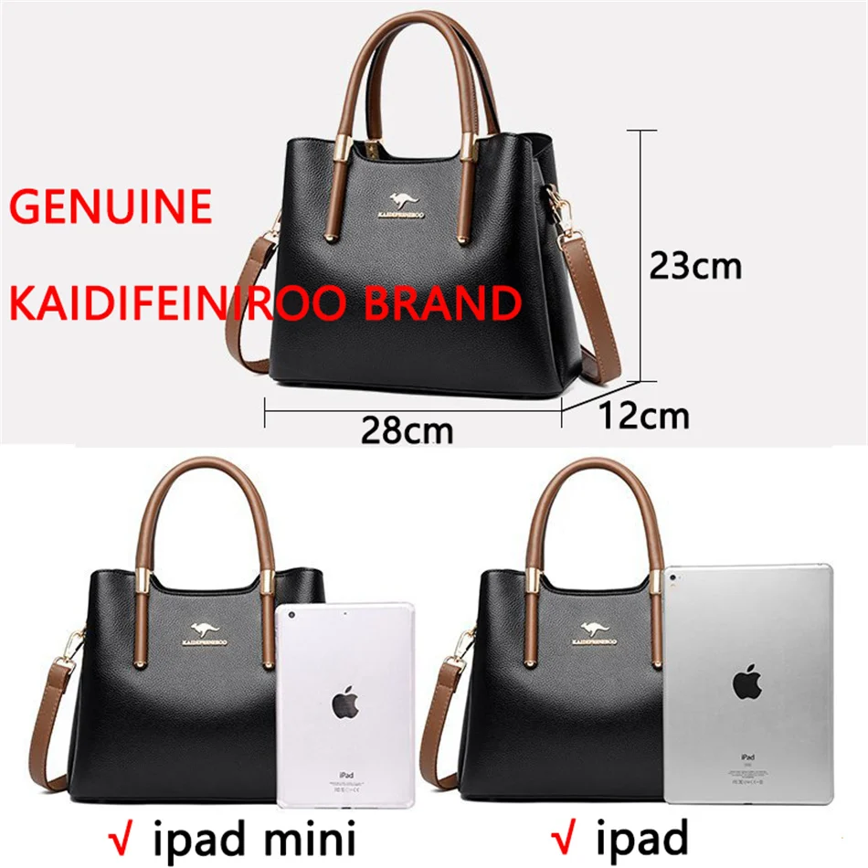 Luxury Handbags Women Bags Designer Casual Tote Female Leather Top-Handle Bags For Women Shoulder Messenger Bag High Quality Sac