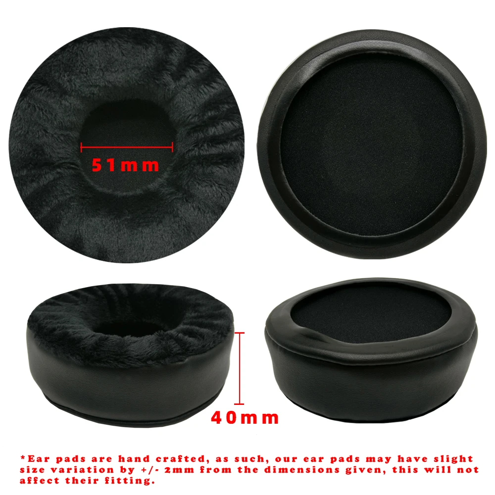 Morepwr New Upgrade Replacement Ear Pads for HP Omen 800 Headset Parts Leather Cushion Velvet Earmuff