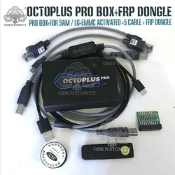 2024 NEW Original Octoplus Pro Box + Cable + Adapter Set+Octoplus FRP Dongle ( Activated forSamsung+ LG + eMMC/JTAG )