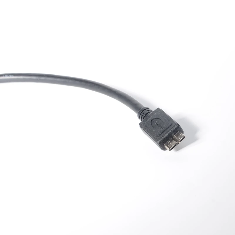 USB C to Micro USB 3.0 Cable 5m (USB C to USB Micro B 3.0, Micro USB 3.0 to USB-C) in Black (16.4 Feet, 5 Meters)
