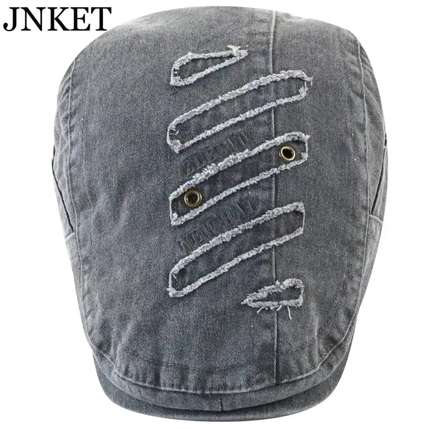 

JNKET New Fashion Unisex Beret Hat Washed Duckbill Cap Casual Outdoor Travel Sunhat Casquette