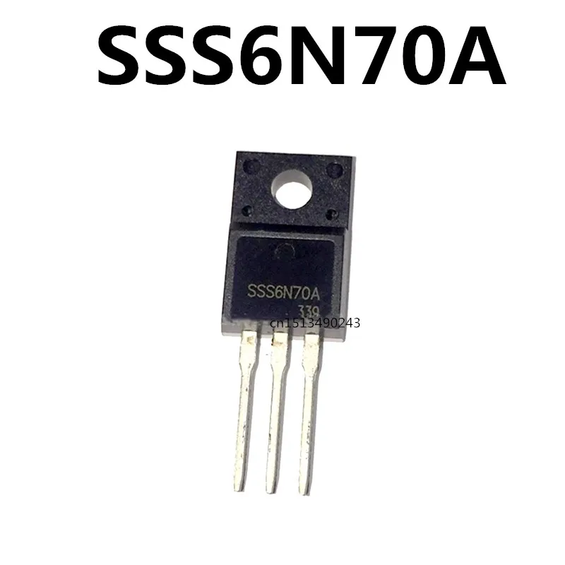 Original 5PCS/lot SSS6N70A 6N70A 6A/700V TO-220F