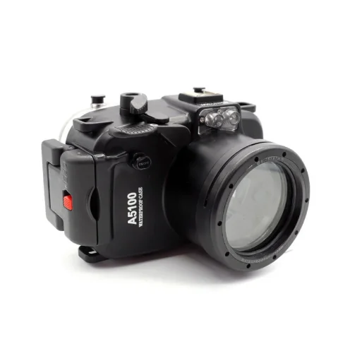Untuk Sony A5000 A5100 A6000 A6300 A6400 A6500 Casing Perumahan Tahan Air Menyelam Bawah Air 40M Perangkat Fotografi