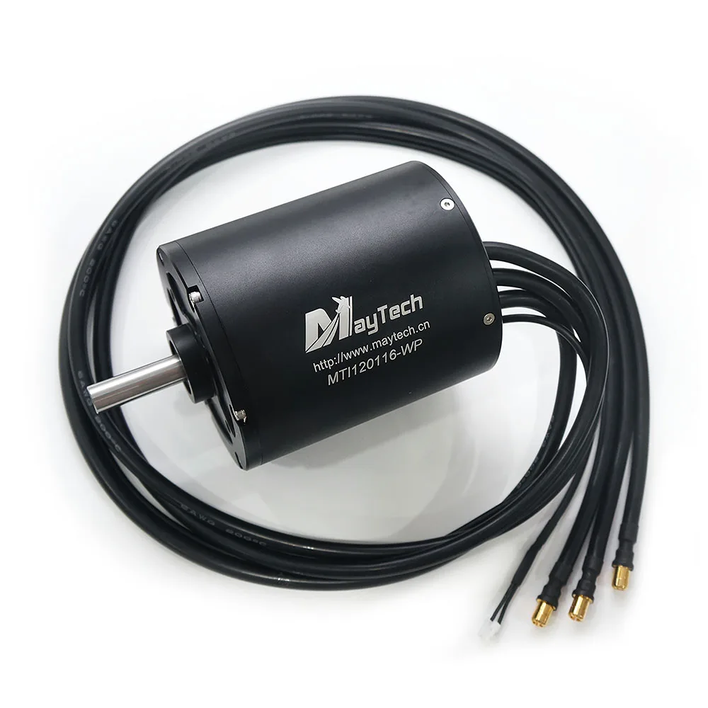 Maytech mti120116 200kv motor totalmente à prova dsenágua sensored/sensorless esurf/barco motor para jetski hydrofoil motor
