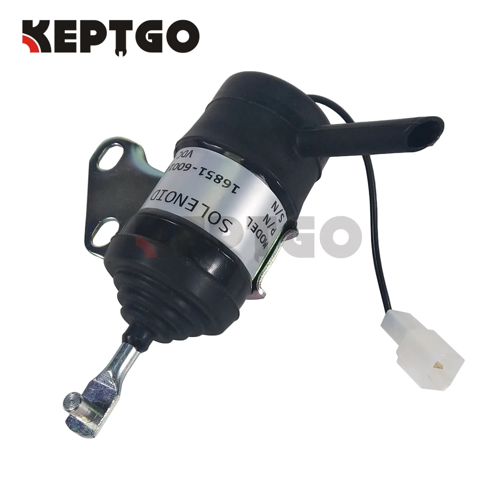 Stop Solenoid Valve 12V For Kubota BX1800D BX1830D Tractor D722 Engine 16851-60012 16851-60014