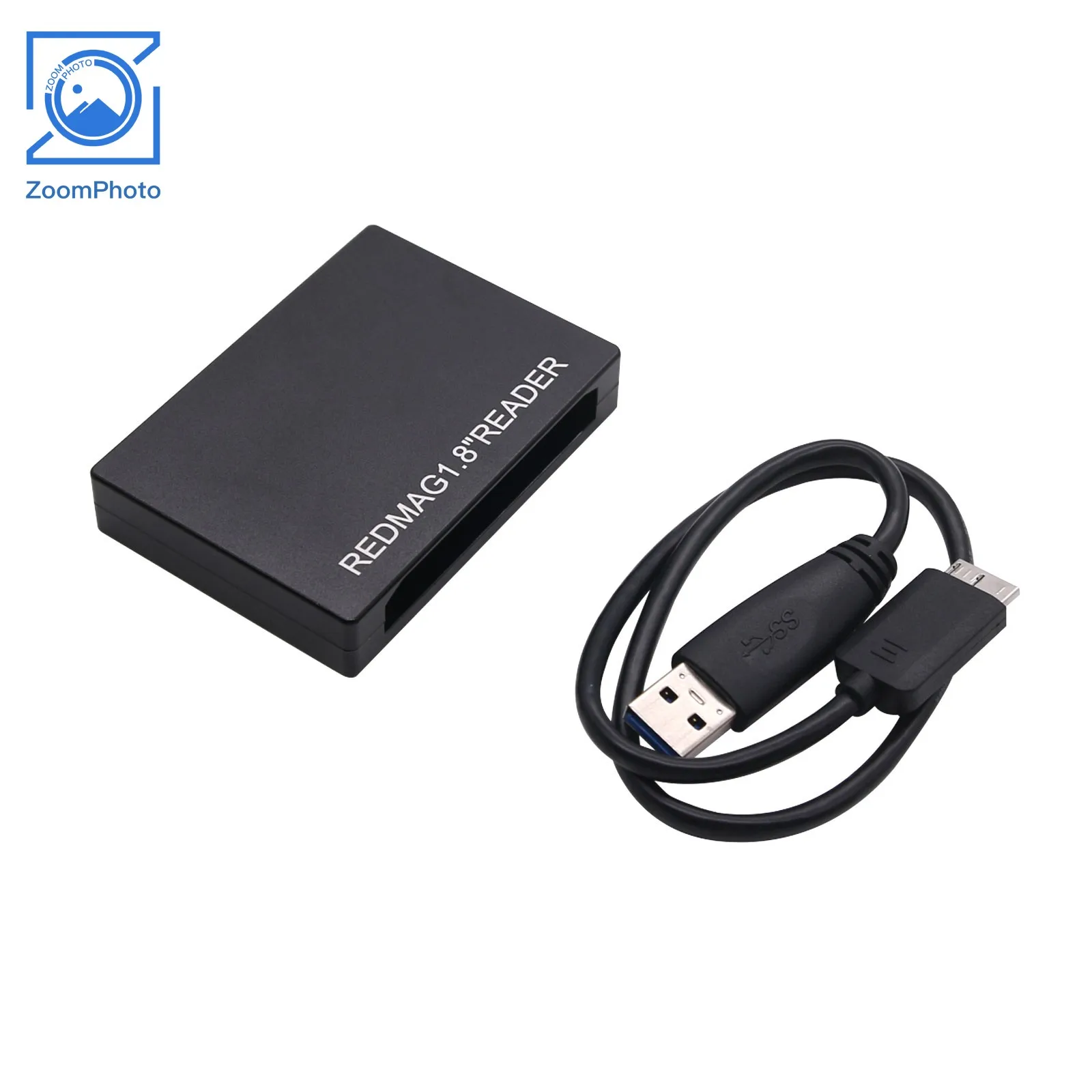 

ZoomPhoto SSD Card Reader for REDMAG Reader 1.8" RED ESXS Usb3.0 RED 1.8 Inch MAG/MINI-MAG SSD Card Reader 500M/S with Usb Cable