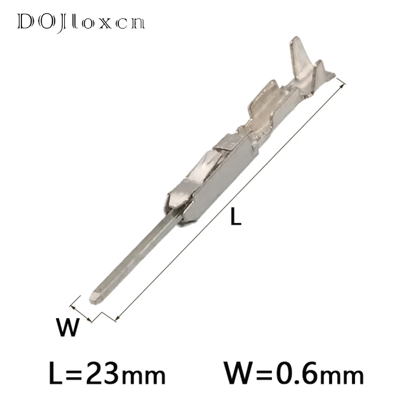 50/100/200/500 Pcs Car Terminal G5 Crimp Terminals Replcement Pins Of 928918-1 For VW BMW Male Terminals 61131393723 61131383776