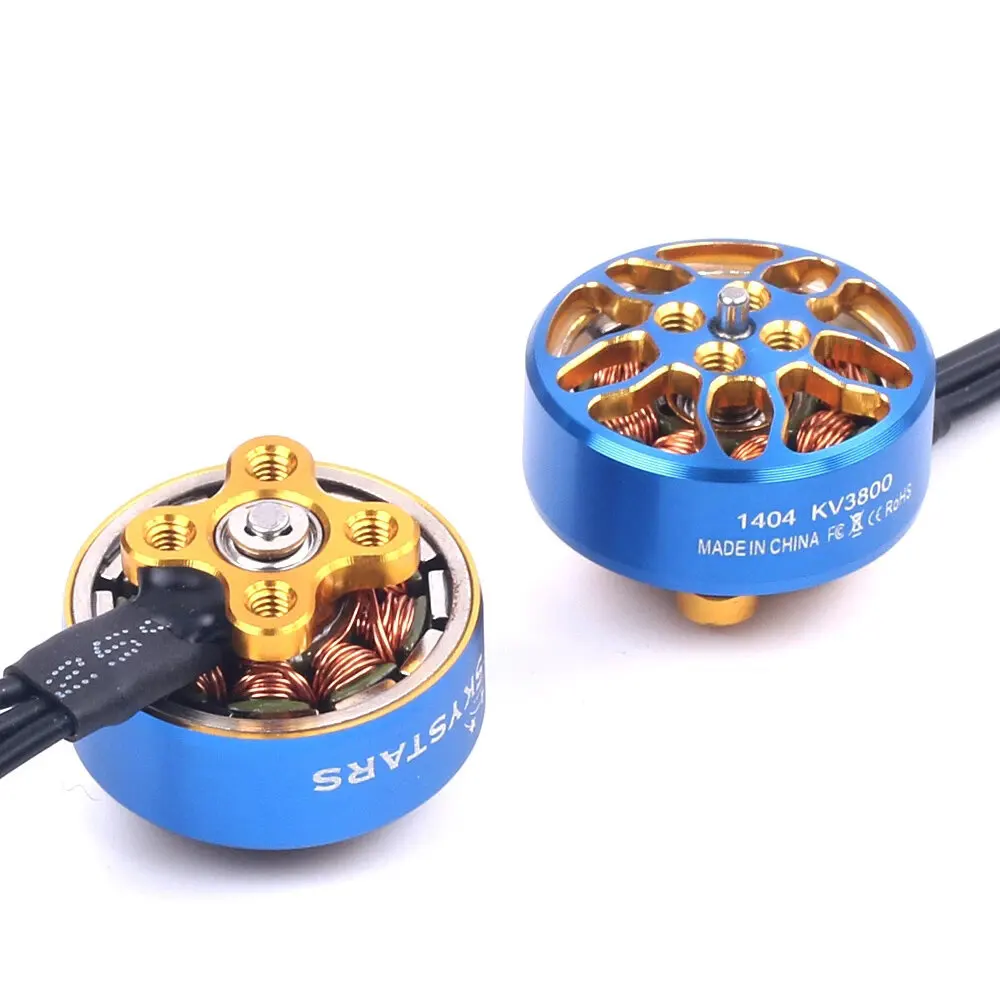 SKYSTARS KOKO 1404 3000KV 6S 3800KV/4600KV 4S Brushless Racing Motor For Long Rang FPV Racing 2.5inch-4inch Toothpick RC Drone