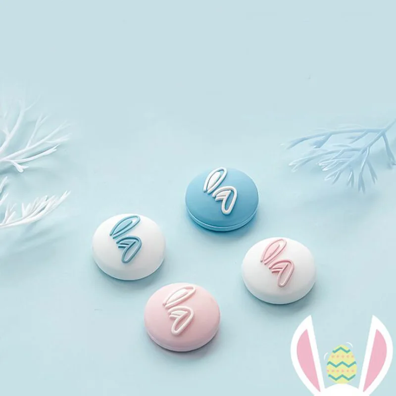 غطاء عصا التحكم ، لجهاز Nintendo Switch Lite ، بنمط زهرة وردية ، لوحدة التحكم Joy-con ، لطيف