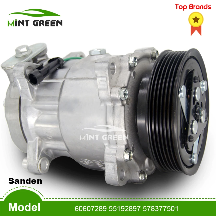 for free shipping compressor 60607289 55192897 578377501 60813335 71781777 71721747 for Sanden Lancia Alfa Romeo Fiat MASERATI