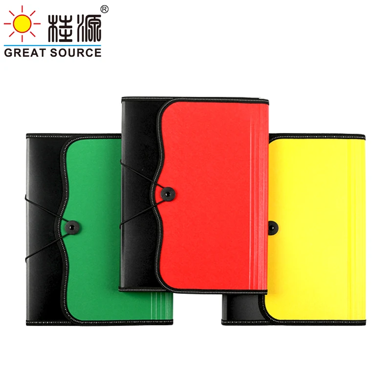 MQQ Expanding File Folder 12 Layers File Organiser Portable Bag A4 File Storage L32.5*H24.5*D3.5cm(L12.8