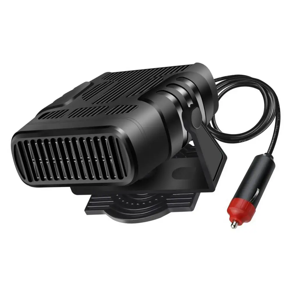 200W Car Heater 12V 24V 360 Degree Rotation Car Electric Heater Defrosting Snow Defogger Windscreen Demister Defroster Tool