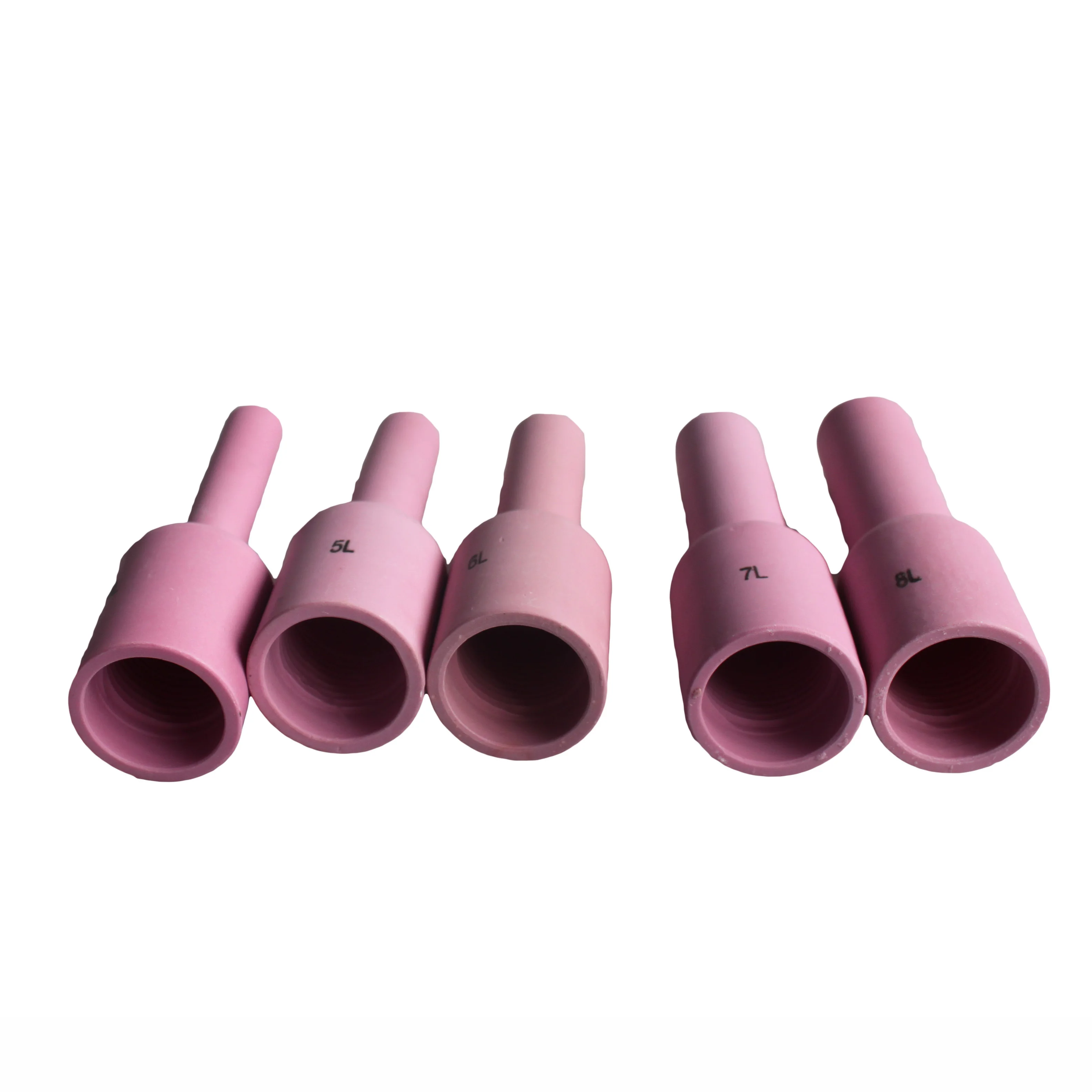 5PCS Tig Long Ceramic Gas Nozzles 54N Fit welding torch WP/SR 17 18 16