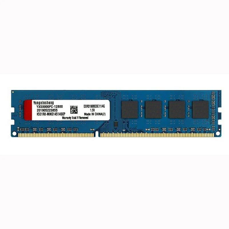 青いデスクトップサーバーメモリ,モデルddr3,容量4gb,クロック周波数