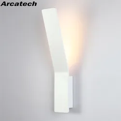 LED Indoor Lighting Wall Lamp Modern Home Lighting Decoration Sconce Aluminum Lamp AC85-265V For Bath Corridor