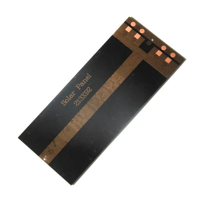 

2.5W 12V Mini Solar Cell Module Polycrystalline Solar Panel DIY Solar Charger 213*92*3MM 10Pcs Wholesale FreeShipping