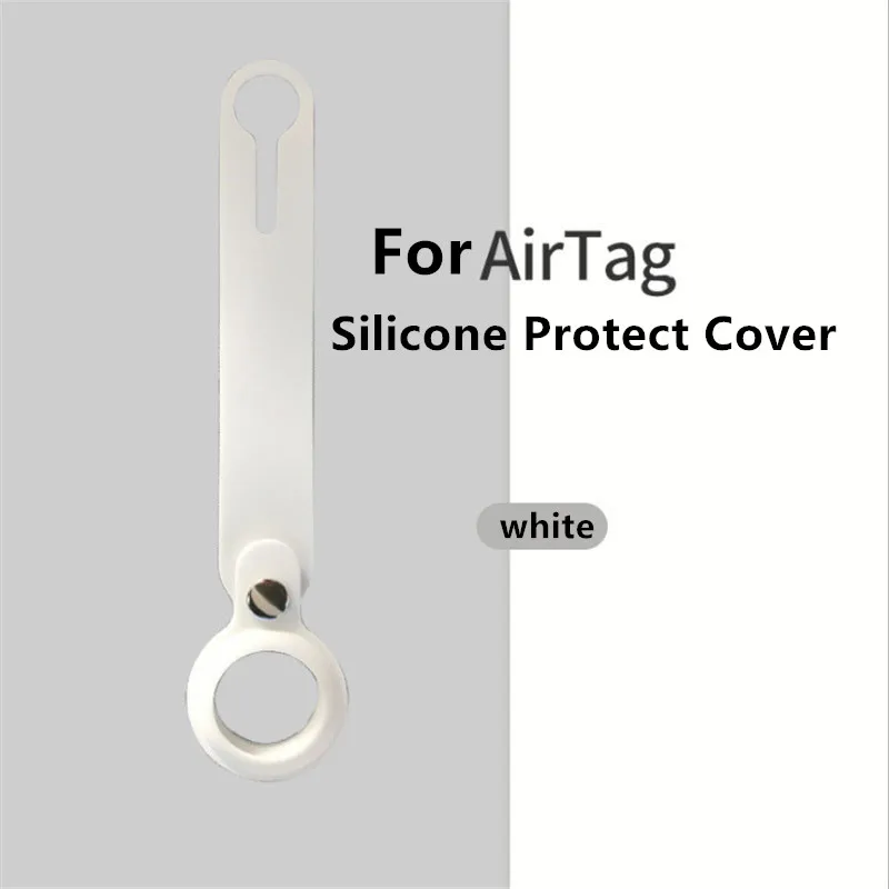 Weiche Schutz Abdeckung Mit Keychain Für AirTags Stoßfest Anti-scratch-Anti-herbst Ärmel Schutzhülle Shell Für Luft tag