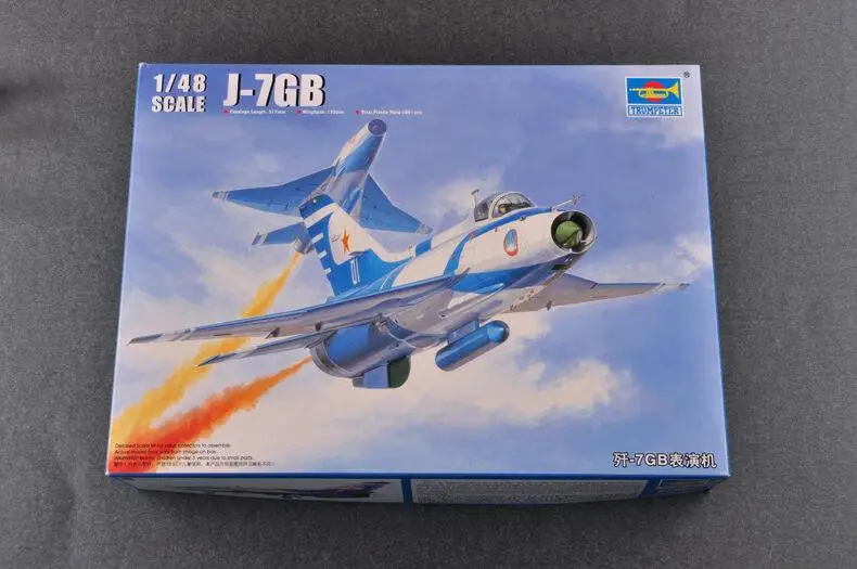 

Модель Trumpeter 1/48 02862 ВВС НОАК J-7GB
