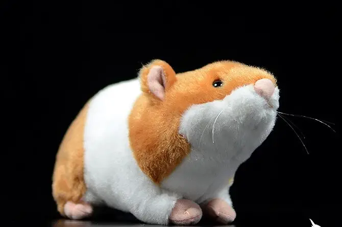 

lifelike toy Gold hamster plush toy about 20cm mouse soft doll baby toy Christmas gift h1208