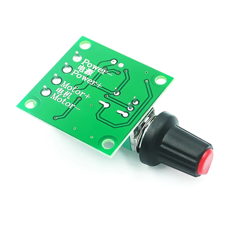 1Pcs DC 1.8V 3V 5V 6V 12V 2A PWM Motor Speed Controller Low Voltage Motor Speed Controller PWM 0~100% Adjustable Drive Module