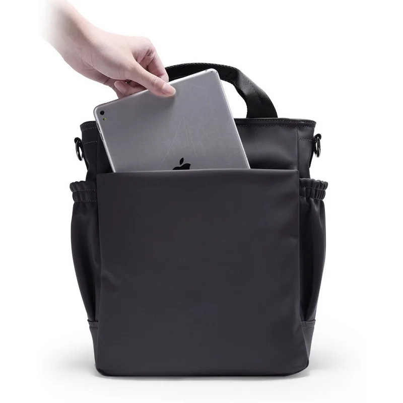 Bolsa mensageiro multifuncional para homens, bolsa casual impermeável, pasta de negócios, grande capacidade, bolsas de viagem, nova, X63C