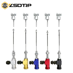 ZSDTRP Motorcycle Hydraulic Clutch Master Cylinder Rod Brake Pump for Pit Dirt Bike Motorcycle Motocross ATV Quad