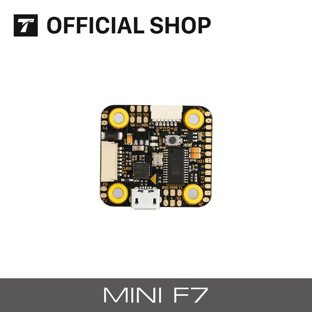 

T-motor MINI F7 (HD +OSD +VTX SWITCH) Flight Controller For FPV RC Drone Racing Quadcopter