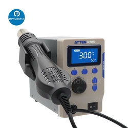 ATTEN Hot Air Station WX-2008D BGA Rework Welding Soldering Station 800W Hot Heat Air Gun Iron for PCB soldering Repair Business