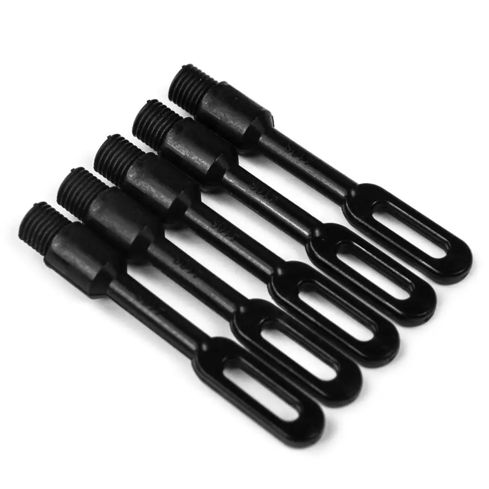 

GUGULUZA 5pcs Nylon Gun Cleaning Slotted End Tips .22/.30/410Cal. /12Ga External Thread 8-32 for Hunting