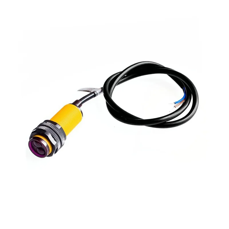 New E18-D80NK Photoelectric Sensor Module Infrared Obstacle Avoidance Proximity Switch 3-80cm Smart Car Robot E18 D80NK