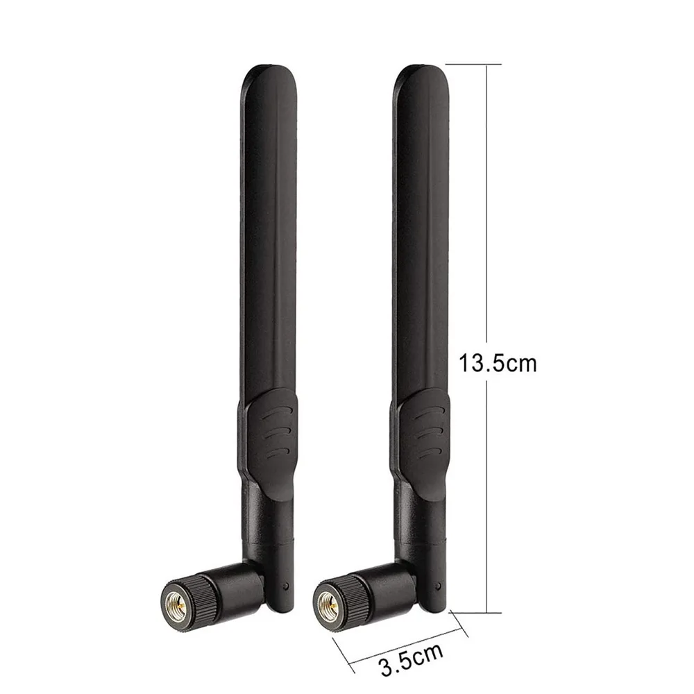 Eightwood 4G LTE 8dbi SMA Male Antenna Aerial for Game Camera Outdoor Security Camera Cell Phone Signal Booster Amplifier 2pcs