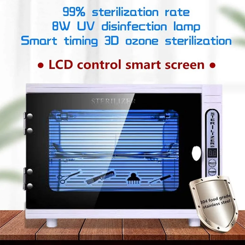 Ultraviolet Sterilizer Disinfection Machine UV Cabinet Sterilization For Beauty Salon Esterilizador Nail Equipment Manicure