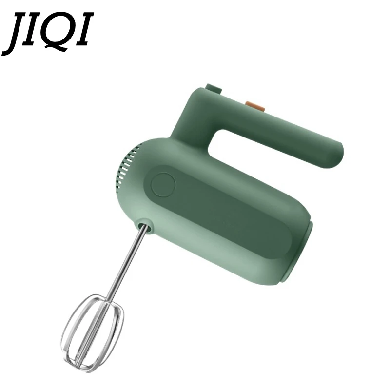 

JIQI 5 Speed Handheld Dough Mixer Electric Whisk Egg Beater Food Blender Multifunctional Food Processor Electric Kitchen Mixer