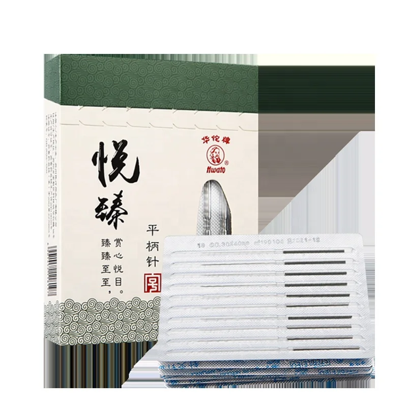 Equipments of Traditional Chinese Medicine Hwato Brand 100 Disposable Sterile Acupuncture Needles Dry Needles