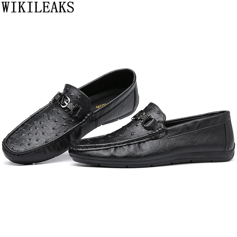 2024 Mens Loafers Luxury Leather Men Shoes Fashion New Casual Shoes for Mens Slip on Shoes Men Zapatillas Hombre Chaussure Homme