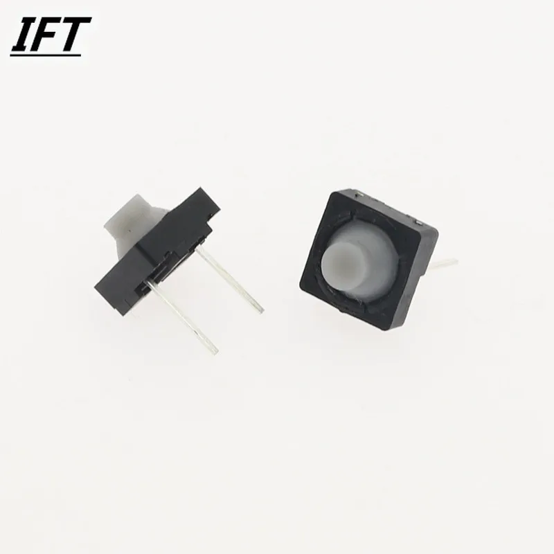 50pcs/lot Free shopping 8*8*5.5MM 2PIN G77 Conductive Silicone Soundless Tactile Tact Push Button Micro Switch Self-reset