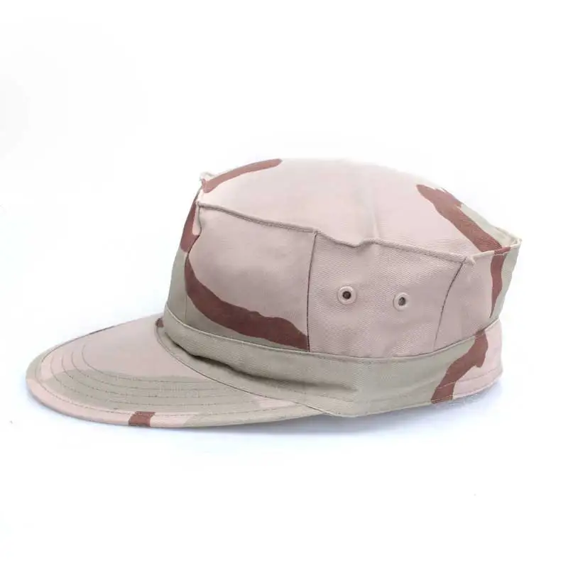 Men s Outdoor Climbing Hiking Sunscreen Round Octagonal Cap Patrol Sunshade Cotton Breathable Peaked Hat